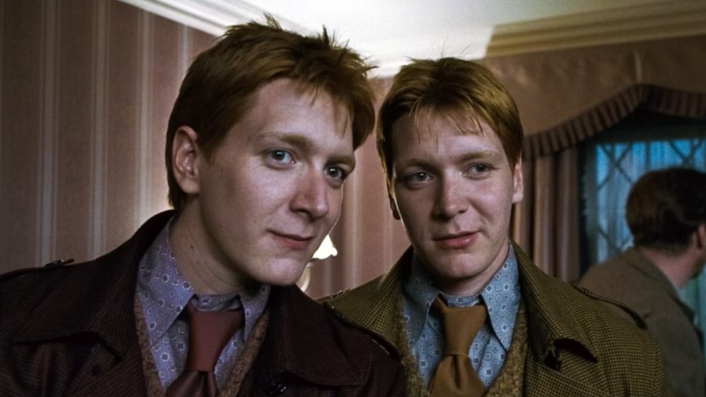 Fred and George Weasley in Harry Potter