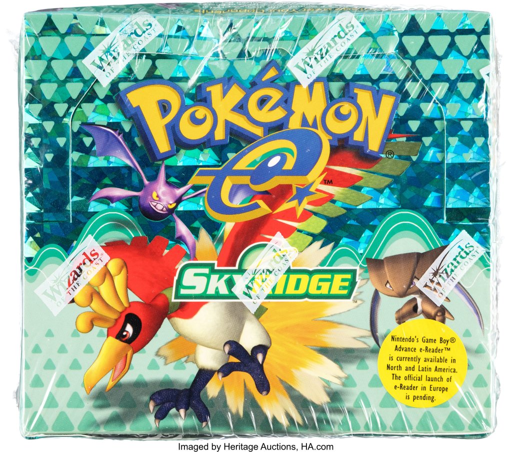 pokemon skyridge booster box for sale Pokemon E Skyridge Booster Box 36 Packs Wizards of the Coast