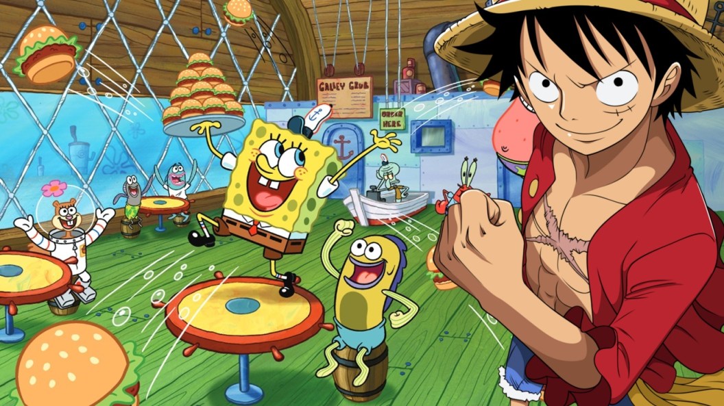 An Official One Piece/Spongebob SquarePants Crossover Has Been Announced