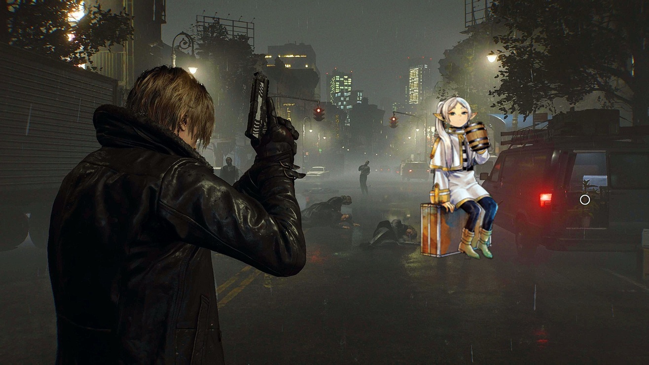 Frieren: Beyond Journey's End Enters Raccoon City For Wild Video Game Crossover