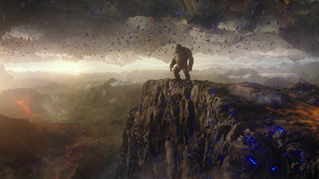 Kong in the Hollow Earth in the MonsterVerse
