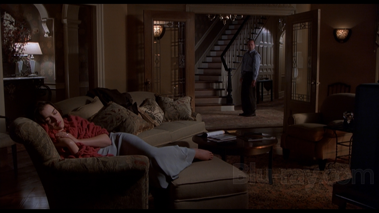 Malcolm visits his wife in the ending of The Sixth Sense.
