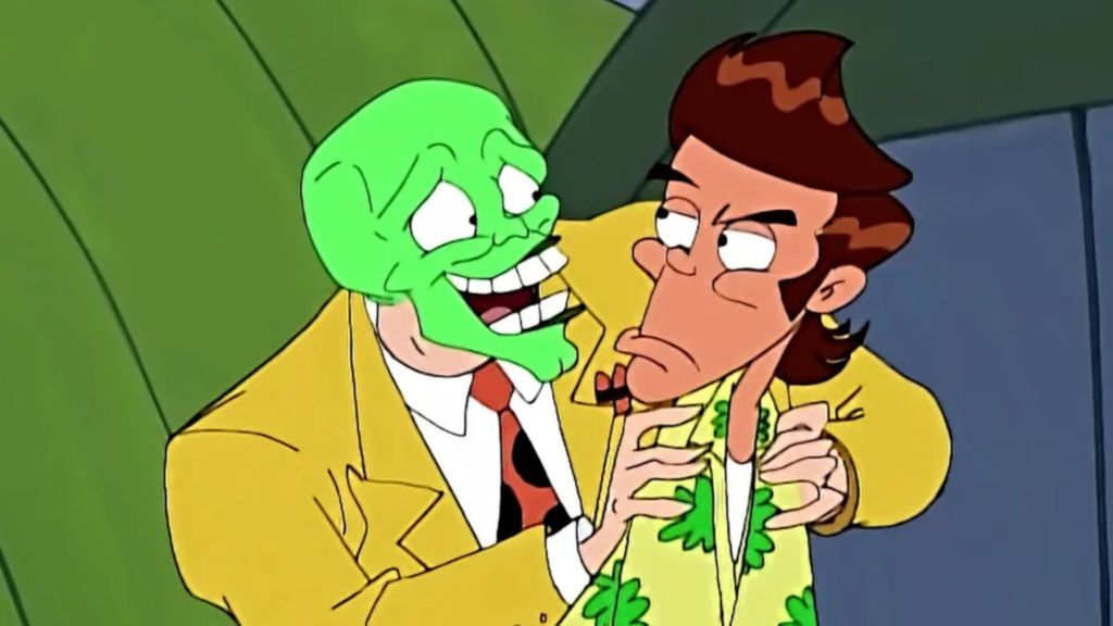Ace Ventura crossover in The Mask Animated Series