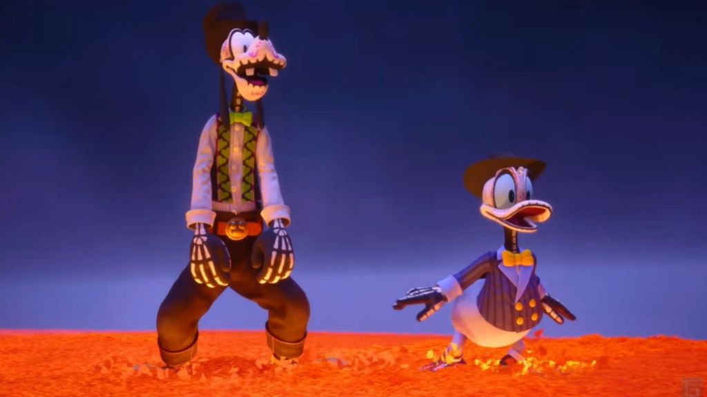 Coco Donald and Goofy KH4