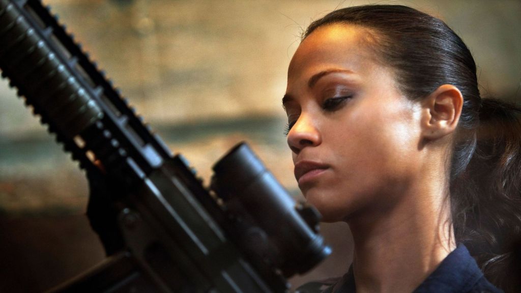 Colombiana with Zoe Saldana