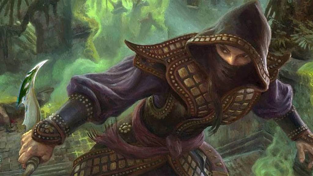 D&D Scout Rogue character