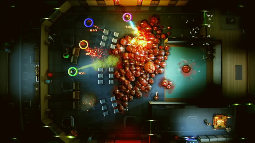 Demon Spore four player co-op gameplay