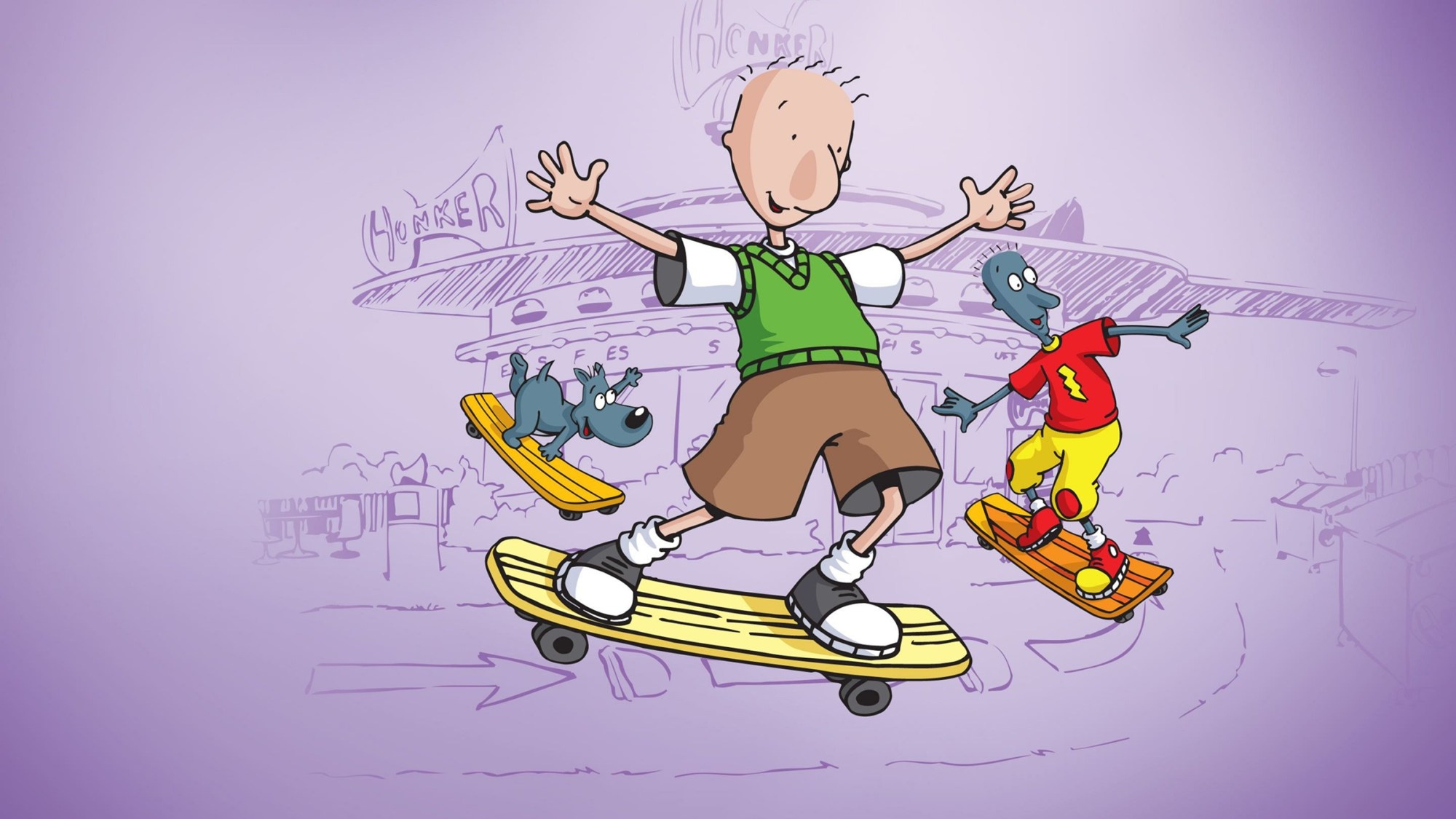 Nickelodeon Creator Shares New Art of Adult Doug For Sequel Series