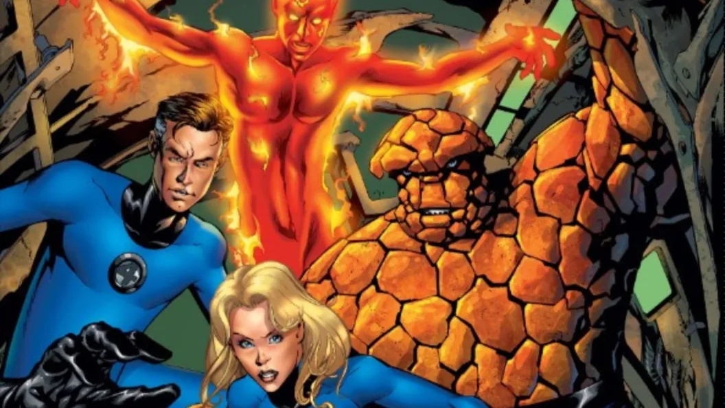 Fantastic Four comic cover showcasing iconic characters