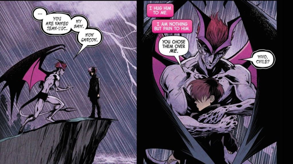 Gambit's vision of his son