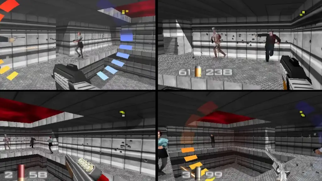 GoldenEye 007 split-screen multiplayer