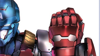 Captain America Iron Armor