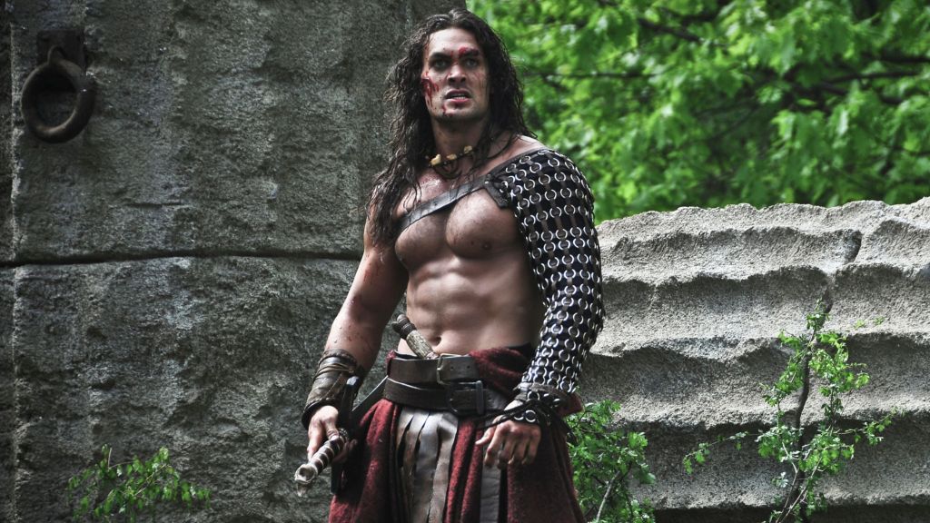 Jason Momoa in Conan the Barbarian 2011