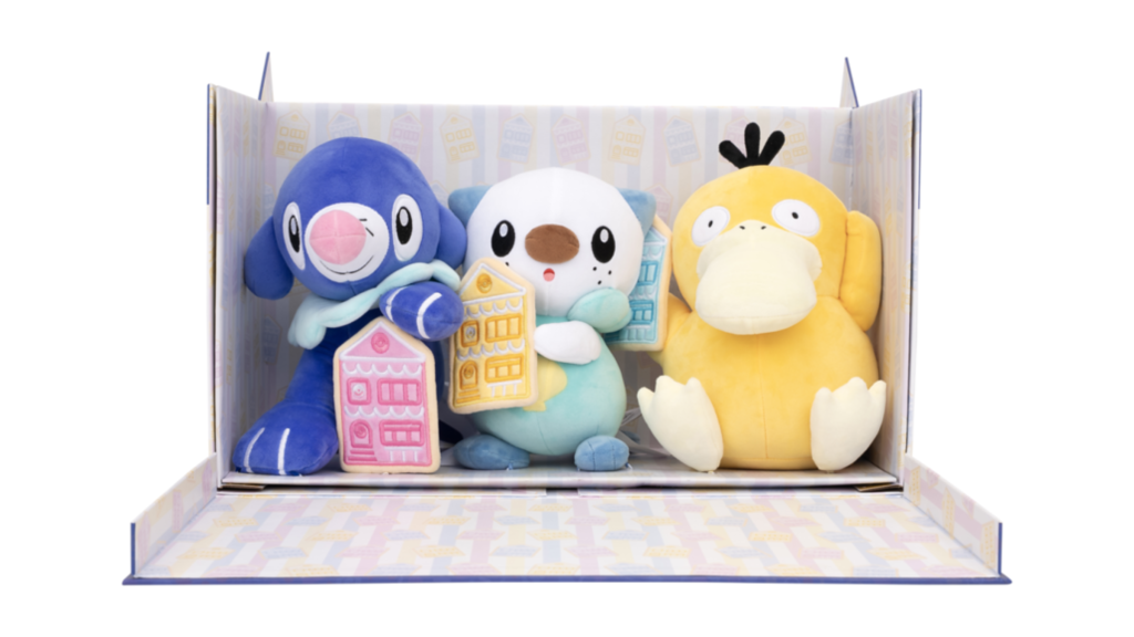 Jazwares Pokemon Plush Trio 2026 Worlds Exclusive