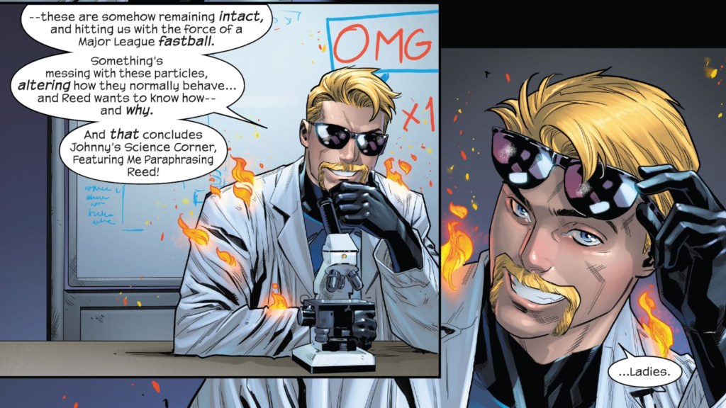 Human Torch Lab Coat