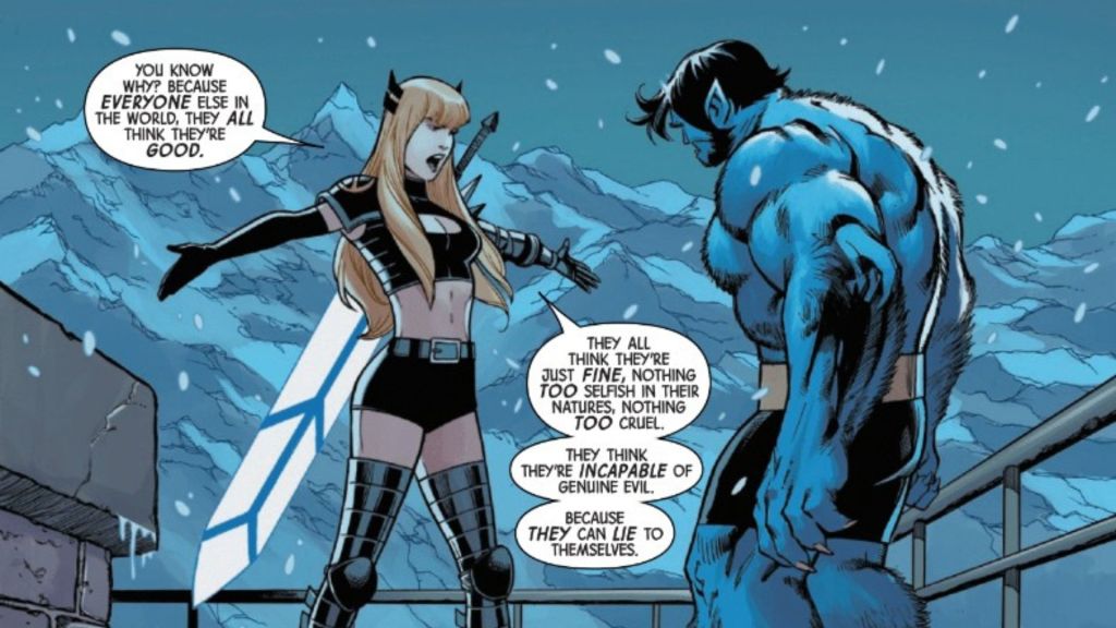 Magik and Beast in X-Men