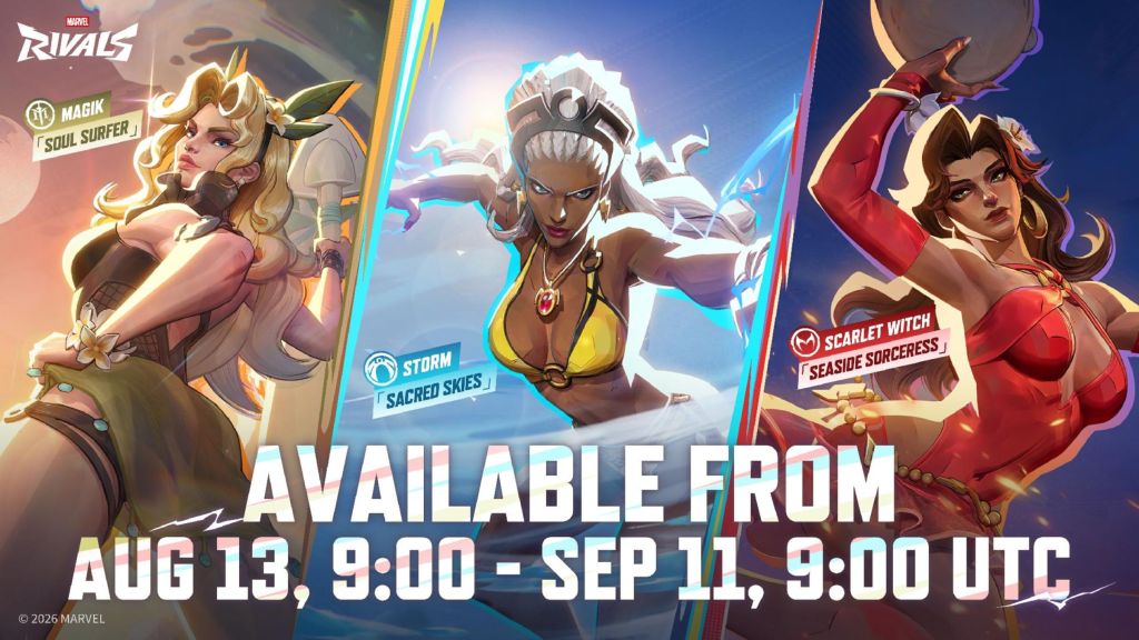 Marvel Rivals Newest Swimsuit Skins