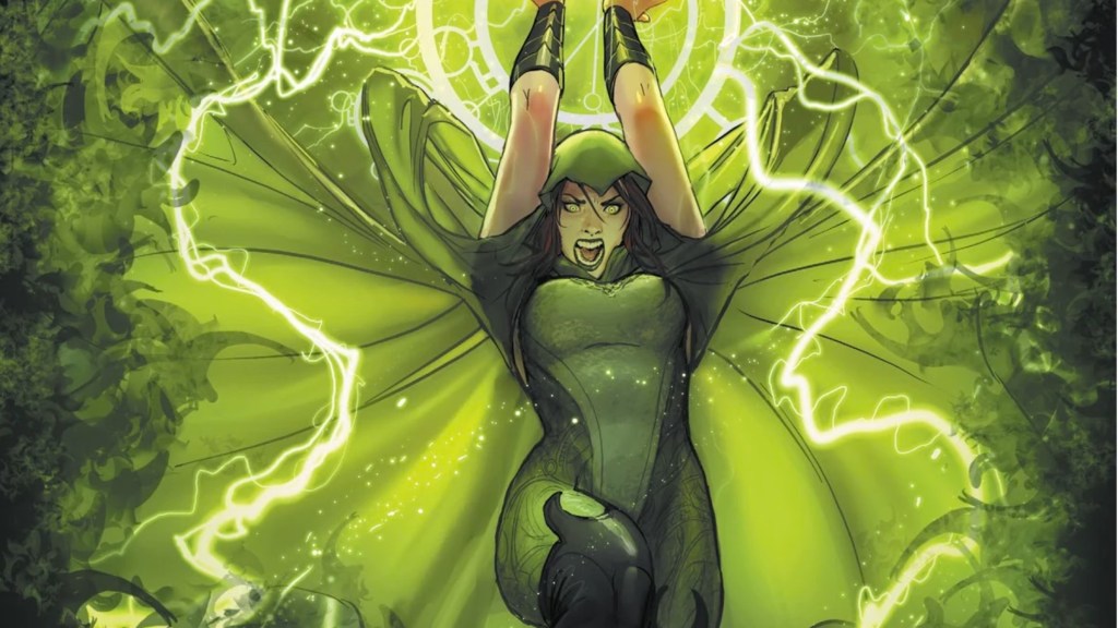 Enchantress using her powers
