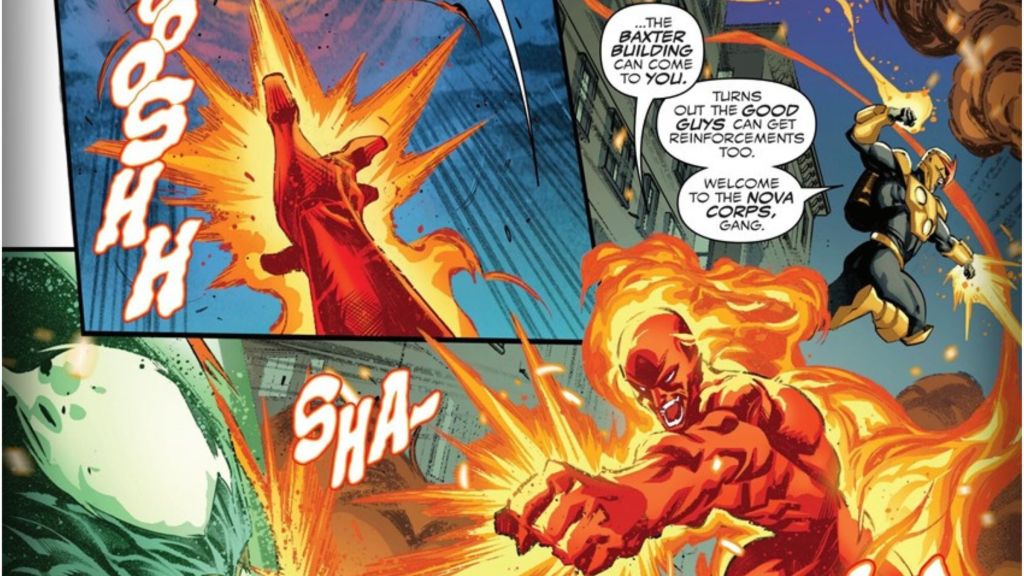 Nova and Human Torch
