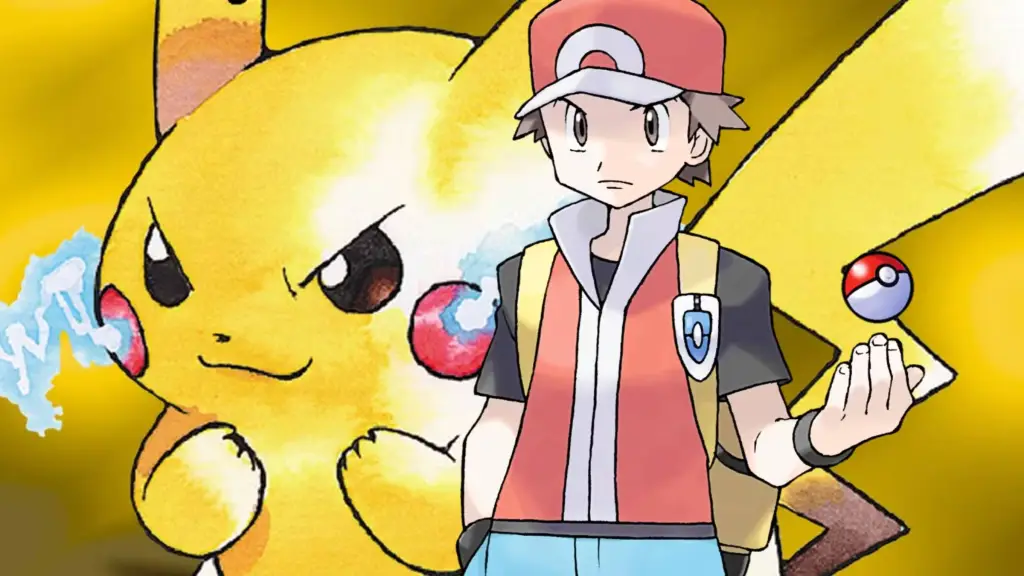Pokemon Yellow Red trainer postgame battle