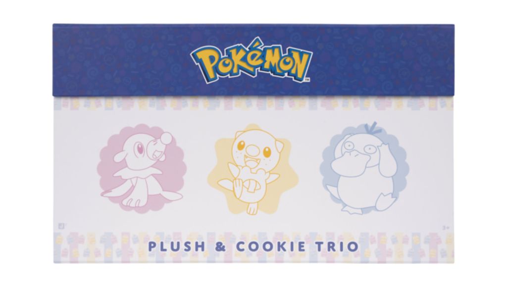 Pokemon x Jazwares Plush Cookie Trio Box