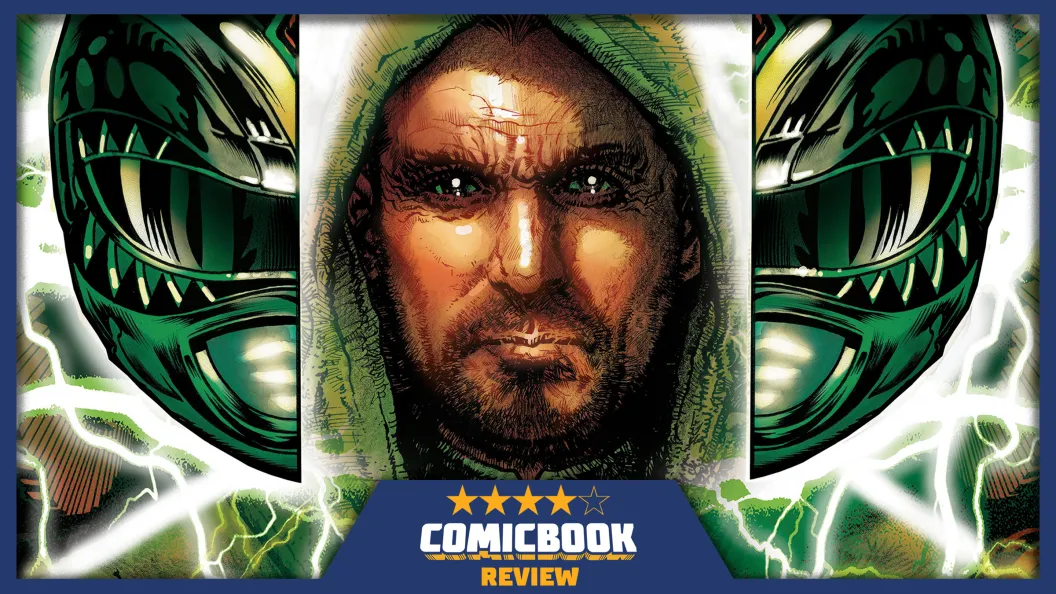 Power Rangers Green comic cover showcasing action-packed scenes