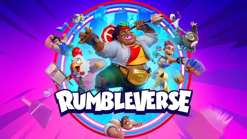 Rumbleverse battle royale cover art