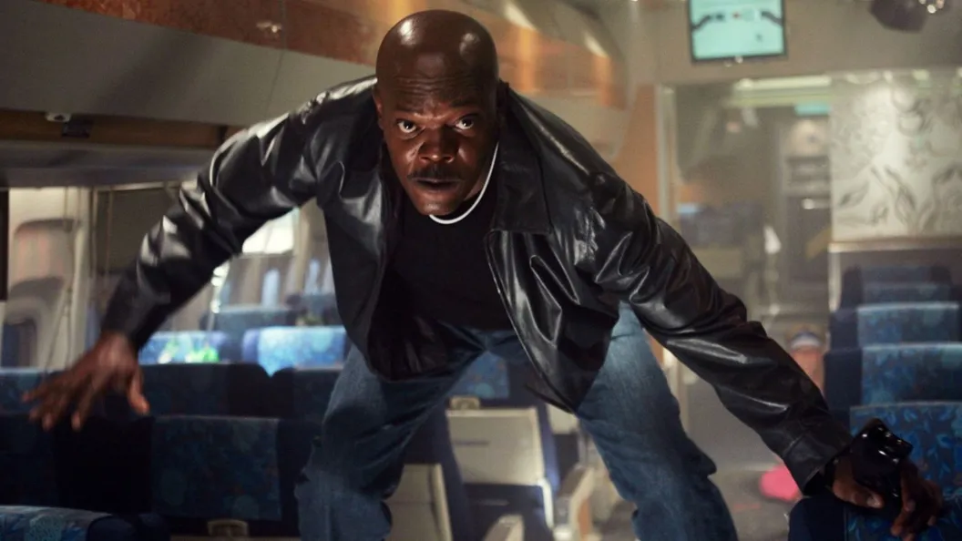 Samuel L Jackson in Snakes on a Plane