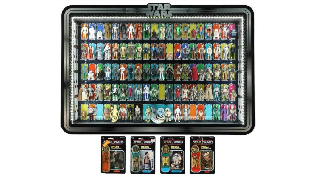 1978-86 Full Run Kenner Star Wars Complete Action Figure Set in Custom Display Case