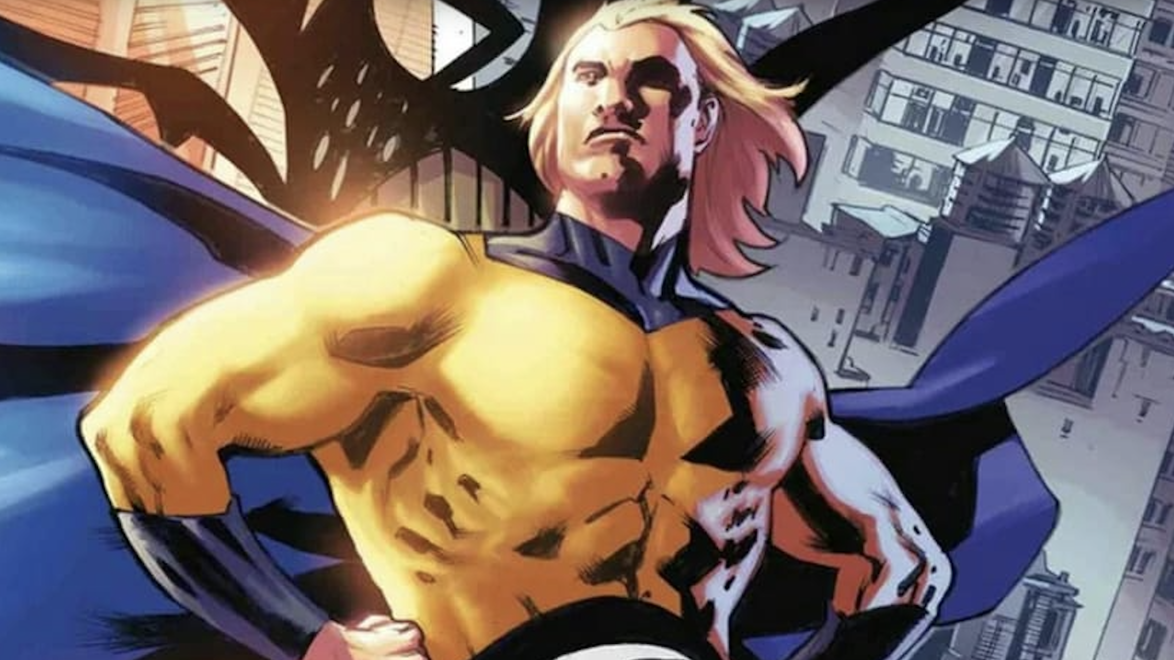 The Sentry with the Void behind him in Marvel Comics