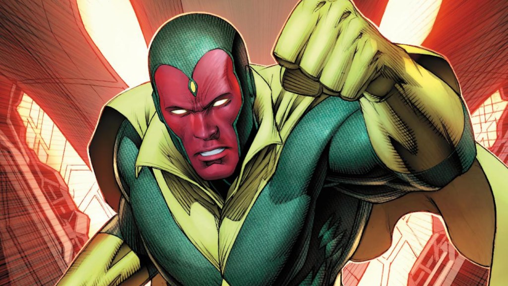 Vision with fist forward
