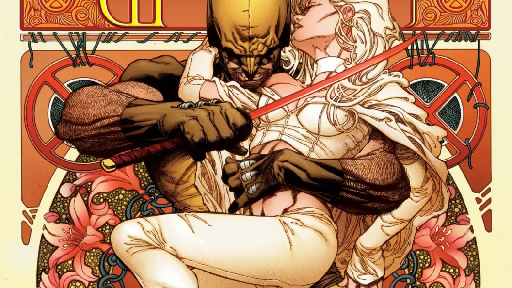 Comic cover from Wolverine: Origins featuring Wolverine and Daken