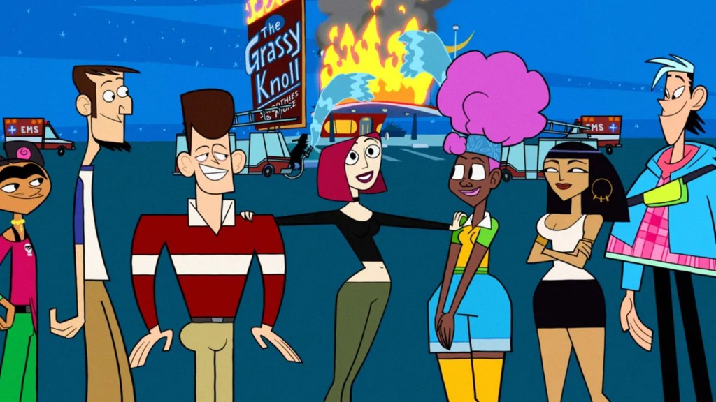 The characters of Clone High (2003)