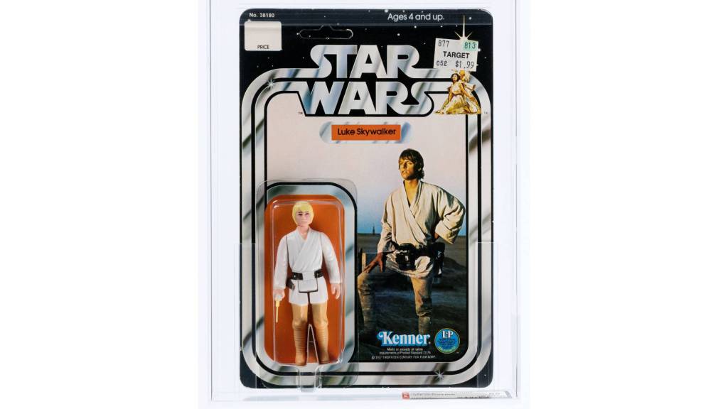 Kenner Star Wars Luke Skywalker action figure.