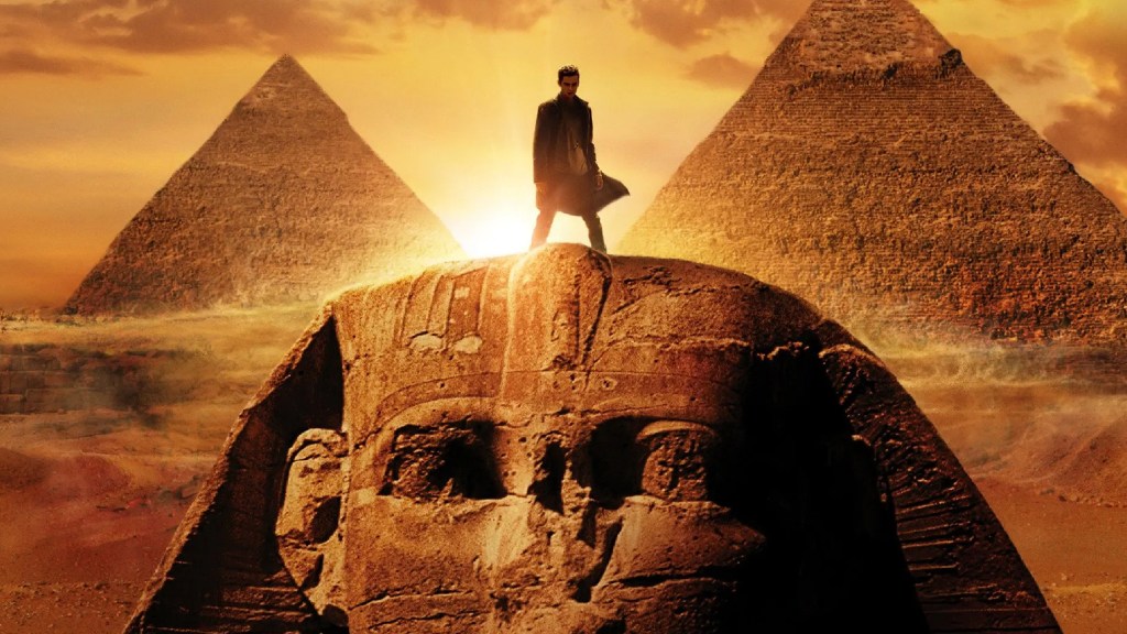 A promotional image for Jumper (2008)