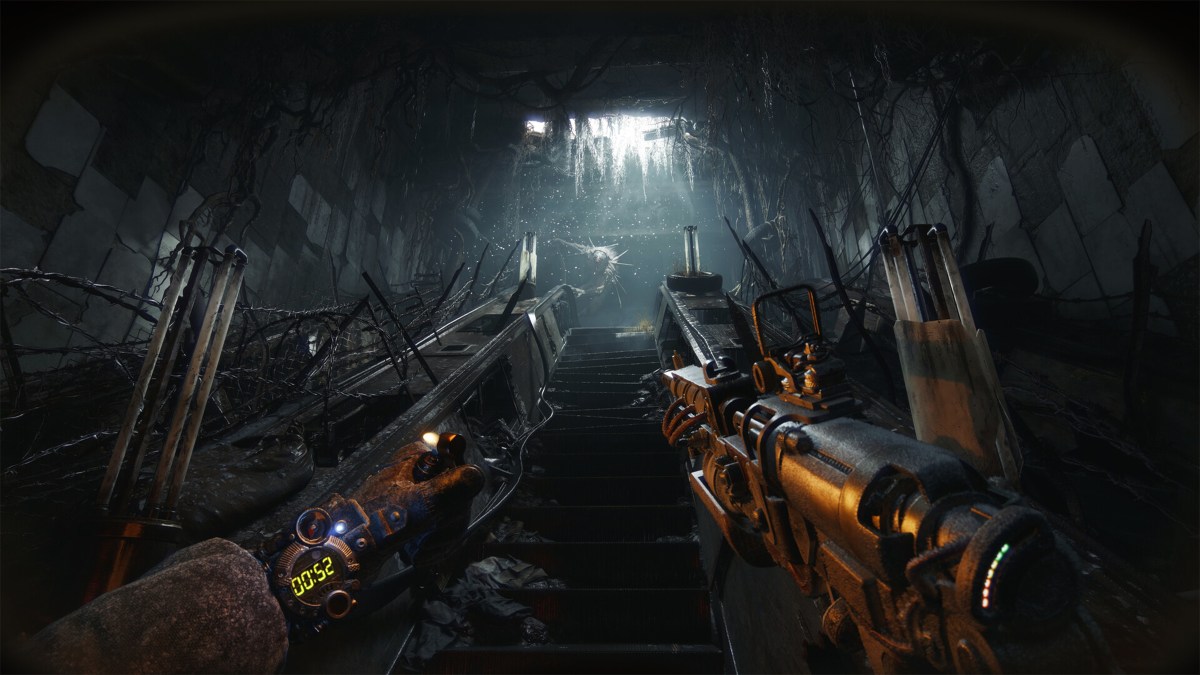 4A Games development team working on Metro 2039 character models for the Novoreich faction