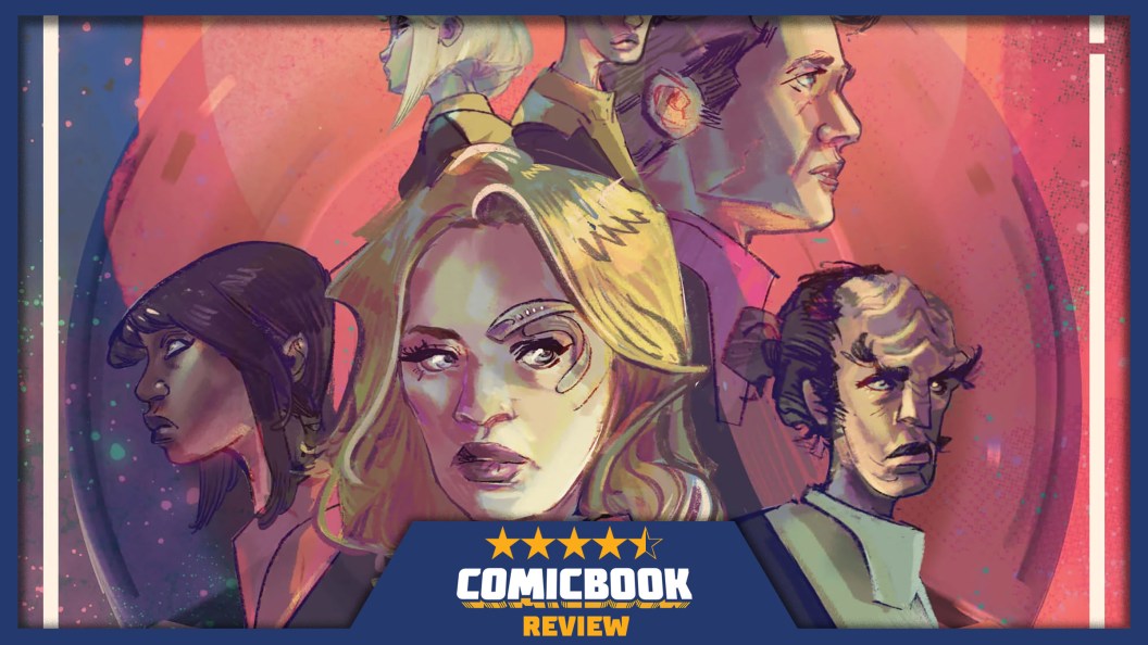 Art from Star Trek #1 showcasing character Seven of Nine