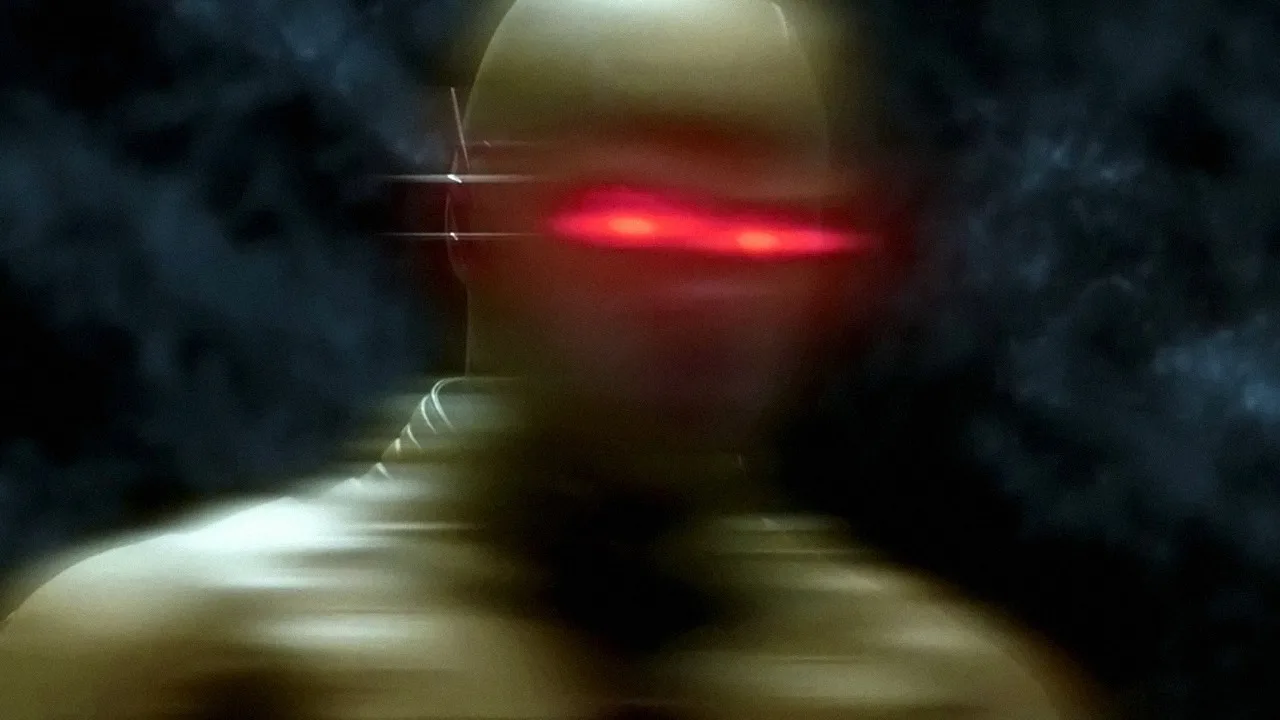 The Reverse Flash vibrating.
