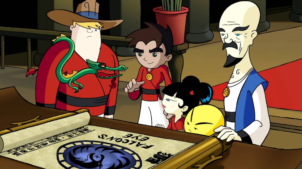 The characters of Xiaolin Showdown