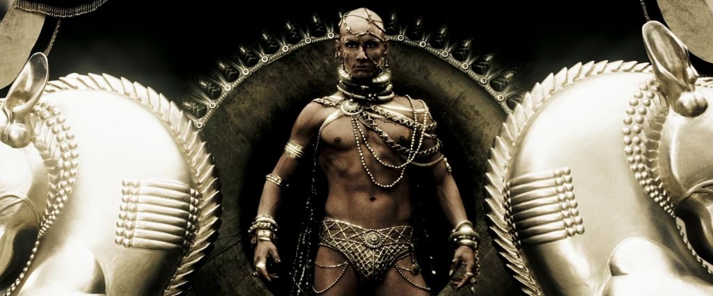 Rodrigo Santoro as Xerxes in 300