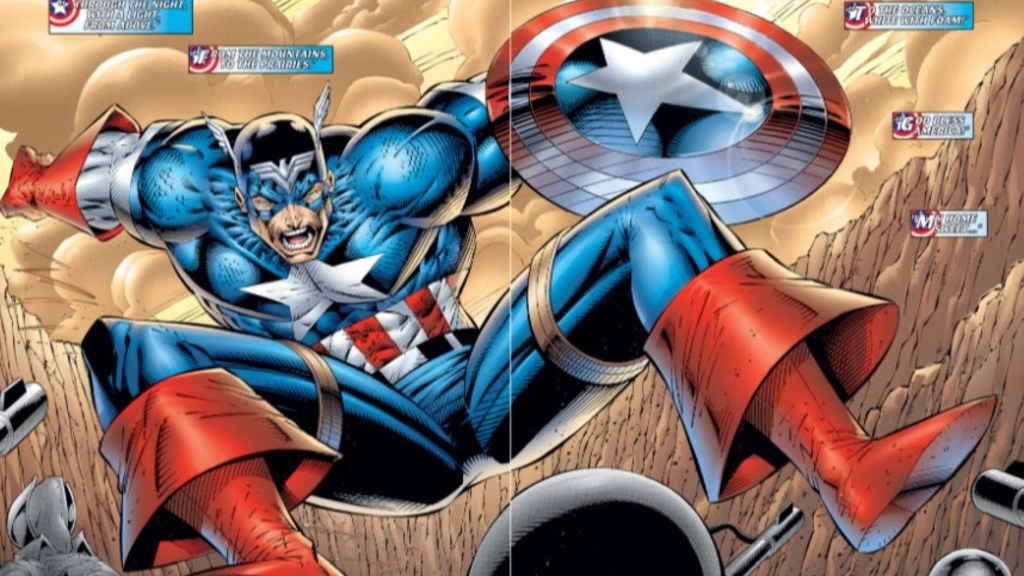 Captain America by Rob Liefeld