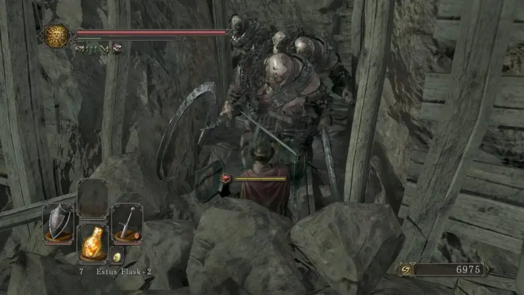 Dark Souls 2 being overwhelmed by multiple enemies