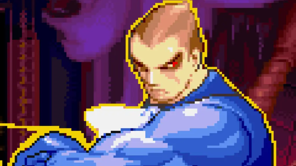 Darkstalkers Demitri Maximoff character sprite