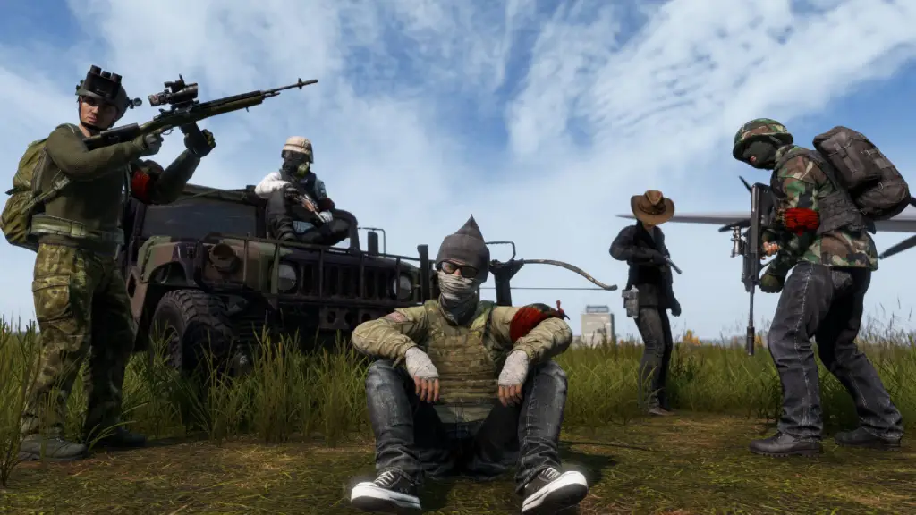 DayZ multiple characters teamed up