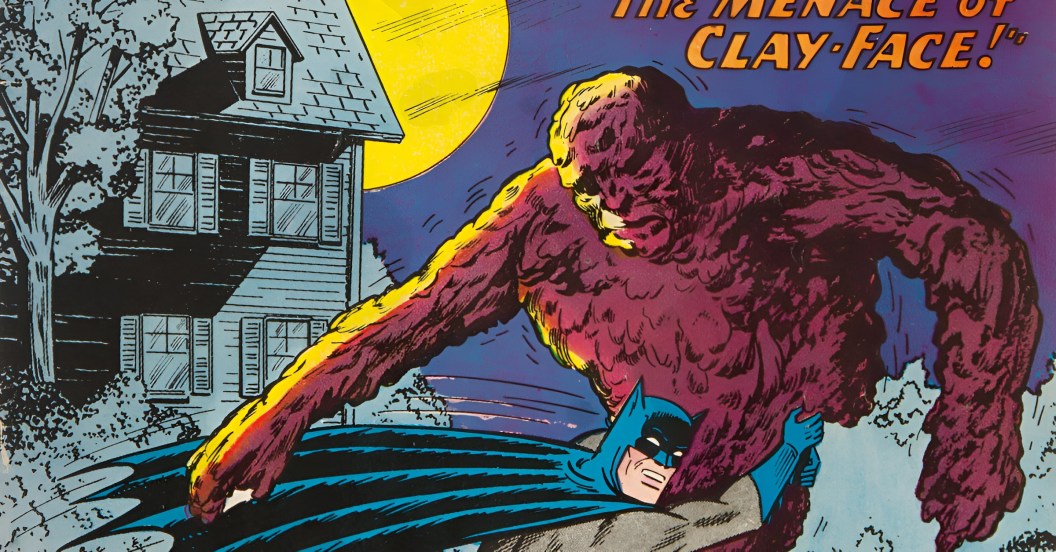 Just in Time for His Live-Action Debut the Comic that Introduced Clayface’s Signature Powers Heads to Auction