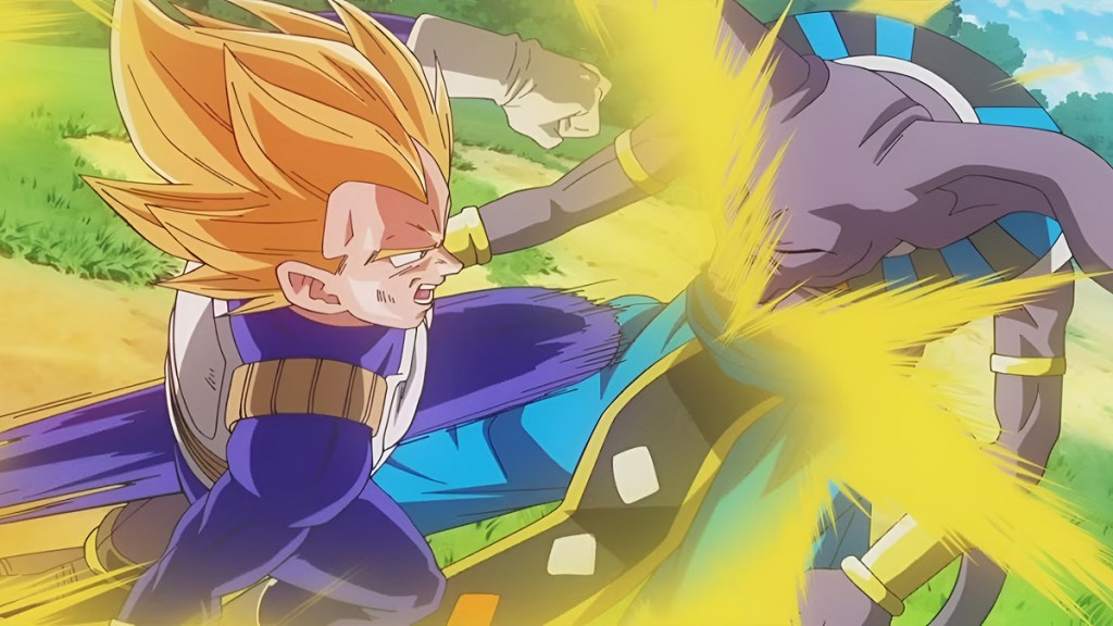 Dragon Ball Super Vegeta Beerus