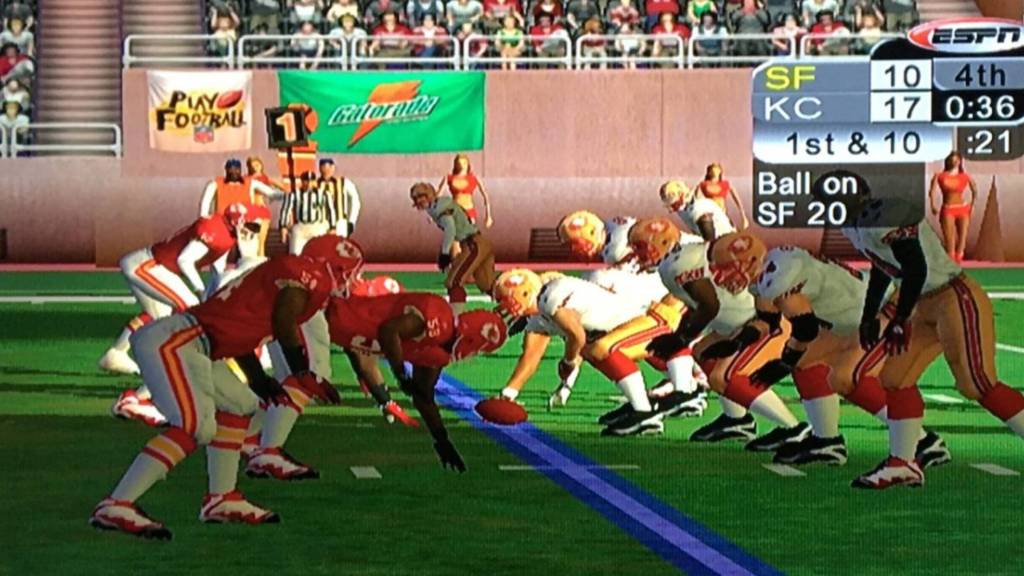 ESPN NFL 2K5 Chiefs vs 49ers game