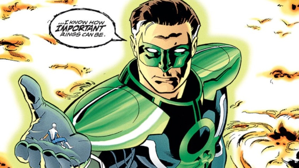 Green Lantern as Parallax