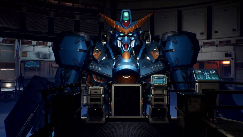 Gundam Rogue Orbit mech customization station