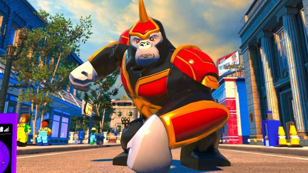 Lego DC Super Villains Gorilla Grodd playable character